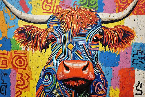 Fröhlicher Highlander