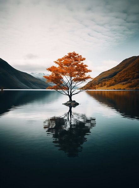 Herbstlandschaft von fernlichtsicht