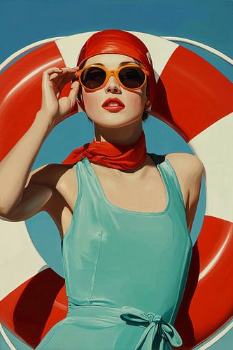 Poolside Vintage Chic no.2