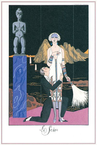 George Barbier - Le Soir van Peter Balan