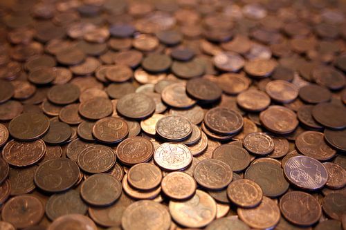 Münzgeld für das Sparschwein