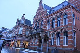 das alte Rathaus an der Langestraße von Marcus de Man