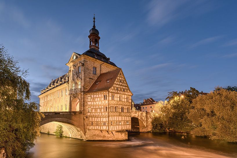 Oude stadhuis in Bamberg van Michael Valjak