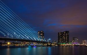 City lights of rotterdam van Ilya Korzelius