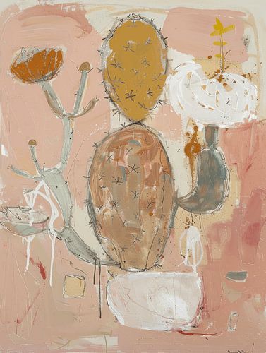 Cactus joyeux, illustration