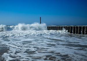 Plage du brise-lames Domburg