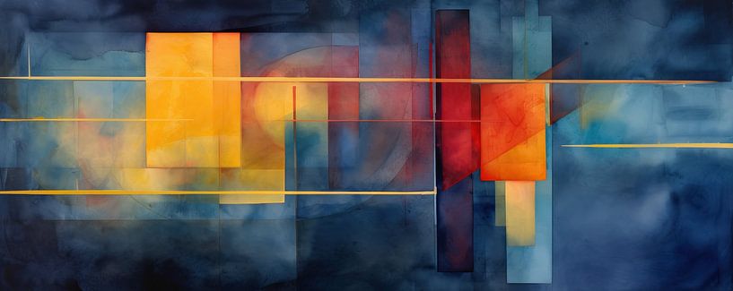 Abstrakt Abstrakt von Abstraktes Gemälde