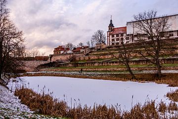 Courte randonnée hivernale à travers la ville médiévale de Schmalkalden - Thuringe - Allemagne sur Oliver Hlavaty