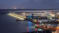 Hafen Helgoland, Deutschland von Martijn van Dellen Miniaturansicht