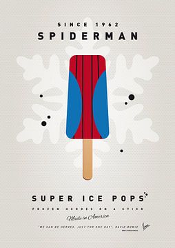 My SUPERHERO ICE POP - Spiderman van Chungkong Art