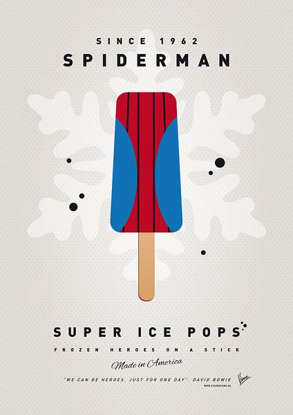 My SUPERHERO ICE POP - Spiderman von Chungkong Art