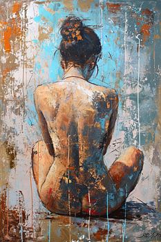 Gilded Unity | Modern Female Portrait