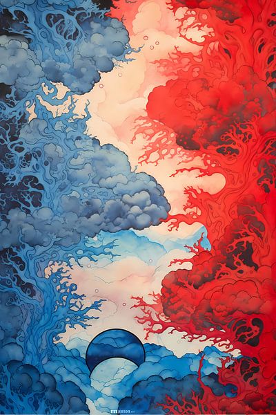 Yin-yang Hemel Dans van Art & Soul Creations