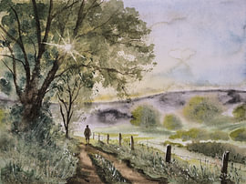 Aquarel part 339 van Tania Perneel