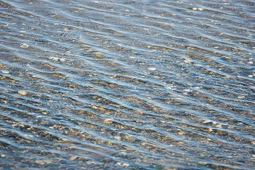 Steigendes Wasser im Wattenmeer