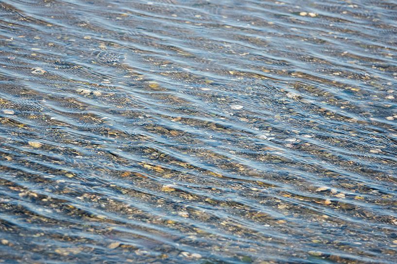 Steigendes Wasser im Wattenmeer von Anneke Wapstra