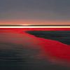 Roter Spiegel des Watts von Manfred Rautenberg