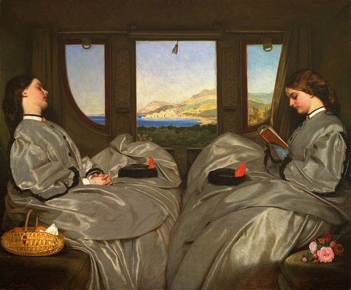 Augustus Leopold Egg, De reizende metgezellen - 1862