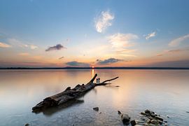 Sunset at the Ammersee by Teresa Bauer