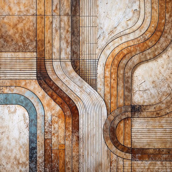 Concrete Lines 1 von Jack Schoneveld