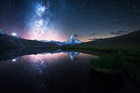 Matterhorn by night