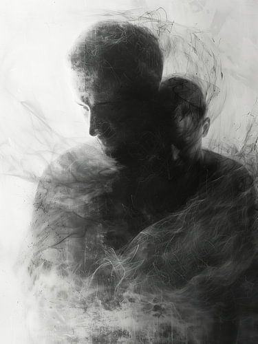 Il m'arrive d'être deux à la fois et de n'être ni l'un, ni l'autre. sur Dutch Art Works