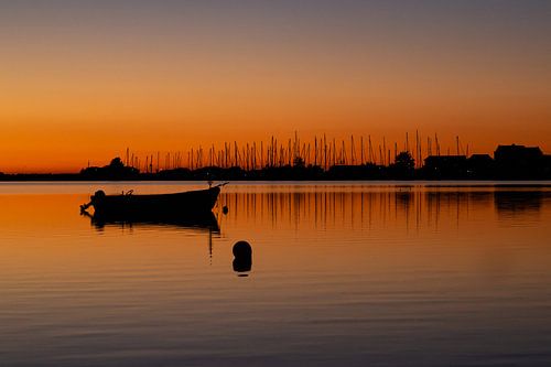 Insel Fehmarn, Sonnenuntergang, Fehmarn-eiland, zonsondergang von Karin Luttmer