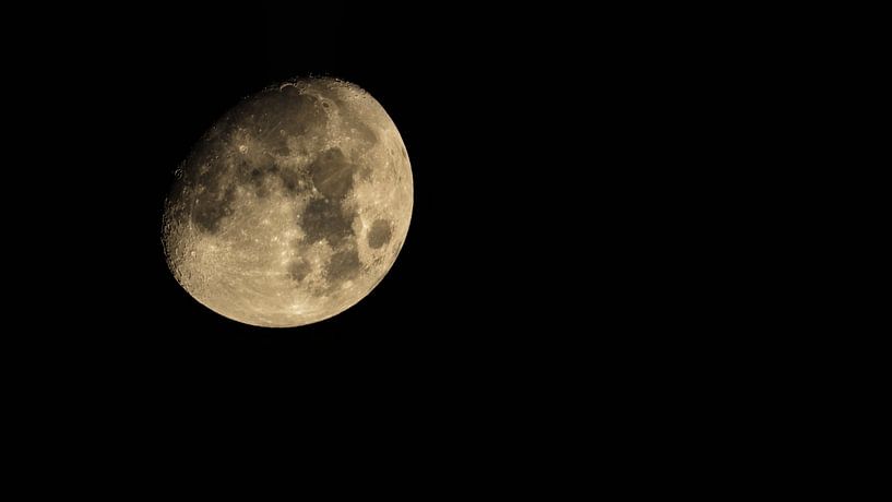 Lune croissante par Jan van der Knaap