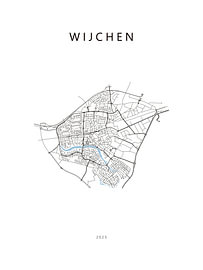 Stadtplan von Wijchen von Michel Vedder Photography