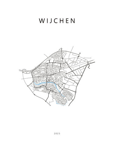 Map of Wijchen
