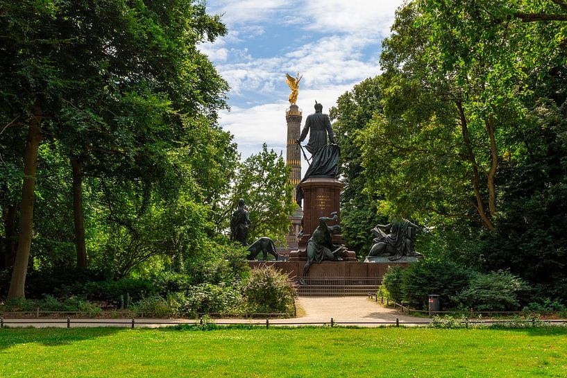 Statue de Bismarck à l'étoile par Mixed media vector arts