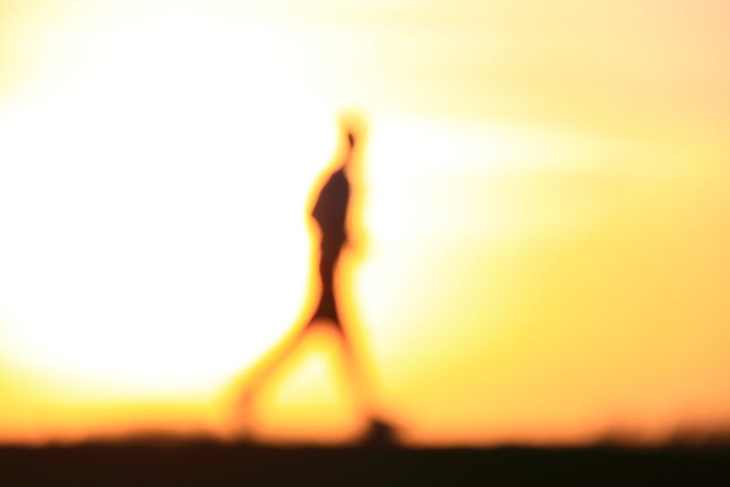 Runner at sunset by Bobsphotography