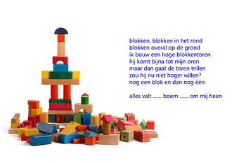 toren van houten blokken
