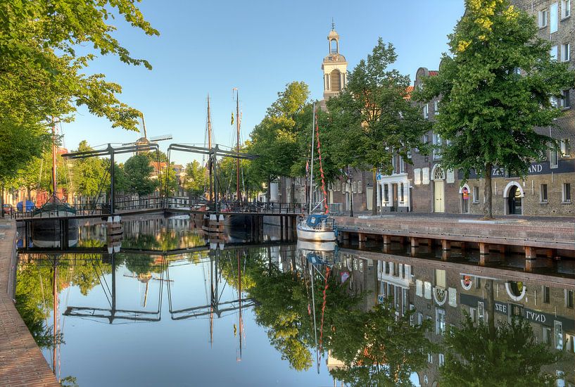 Lange Haven in Schiedam by Charlene van Koesveld