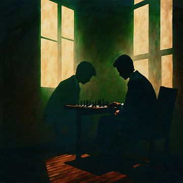 Playing chess against your own shadow
