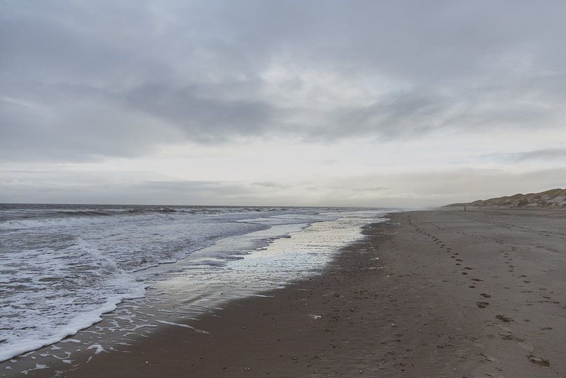 Strand en Zee van Dixy Kracht