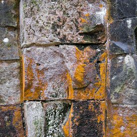 Oude verweerde muur sur Lies van den Berg