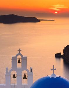 Aghioi Theodoroi church at Firostefani, Santorini