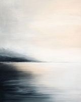 De zee, abstract minimalisme