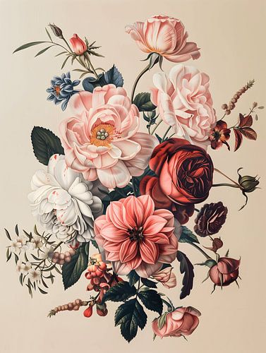 Vintage Blumen III