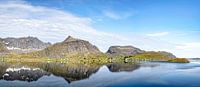 Panorama van de bergen van de Lofoten, Noorwegen van Rietje Bulthuis thumbnail