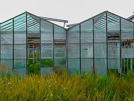 Westland Art #08 Het oude warenhuis… van Nicolaas Digi Art