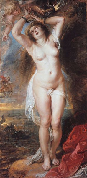 Peter Paul Rubens, Andromeda - 1640er Jahre von Atelier Liesjes
