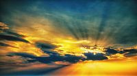Goldener Himmel