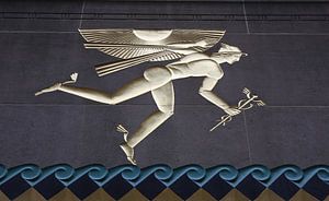 Götterbote Hermes in New York City