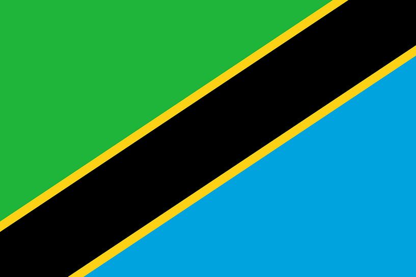 Flag of Tanzania by de-nue-pic