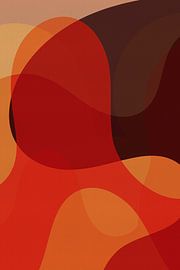 Rounded Retro in Warm Tones by Dina Dankers