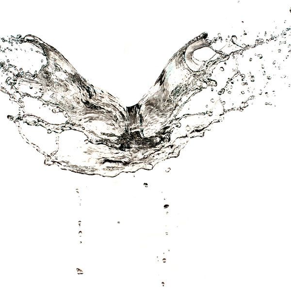 L'eau vole dans l'air par Andreas Hackl
