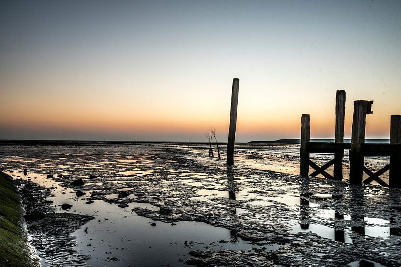 Kleiner Hafen von Sil, Texel von Jolanda van Straaten