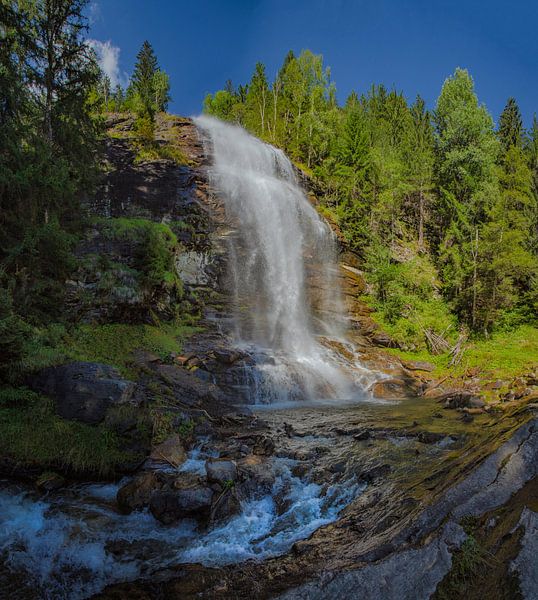 Chute d'eau Melnikfall, Maltatal, Fallerhütte, Carinthie - Carinthie, Autriche par Rene van der Meer